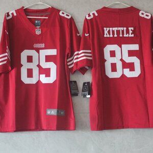 George Kittle 49ers Scarlet Jersey